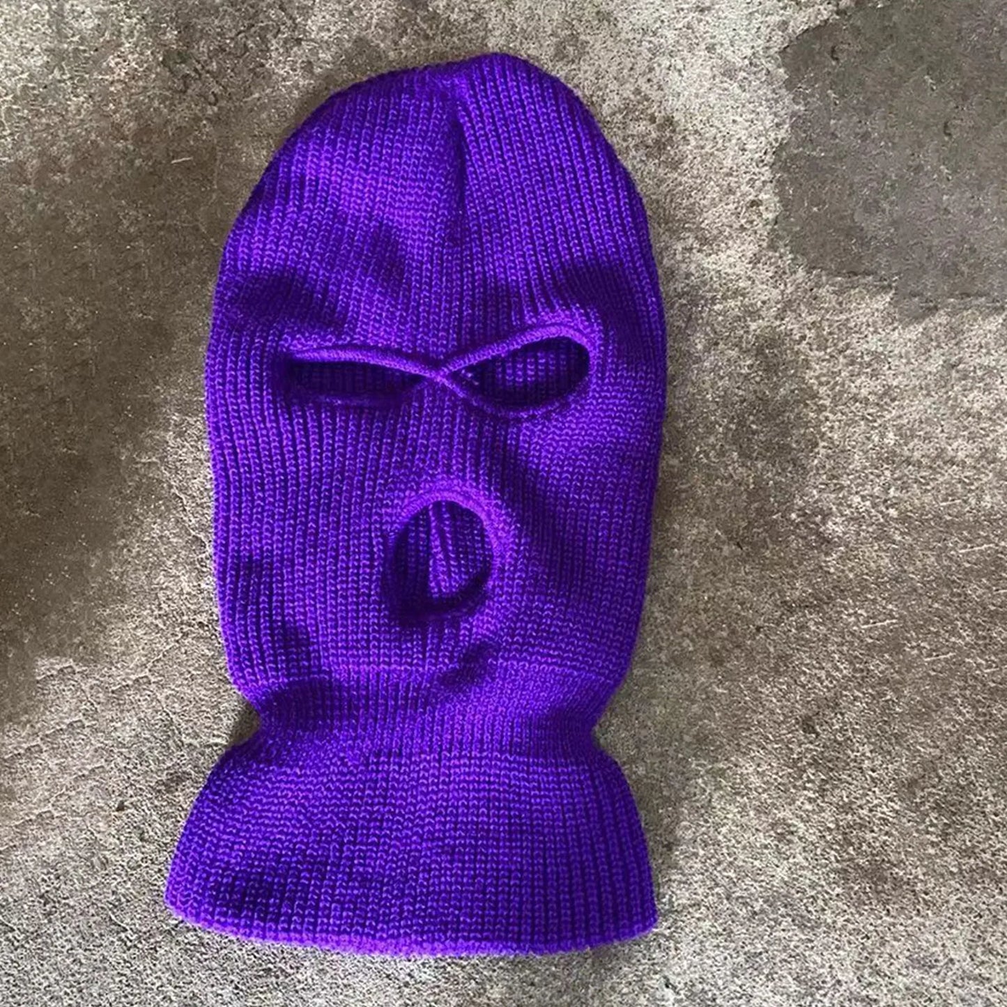 Hyper Purple Skimask Balaclava